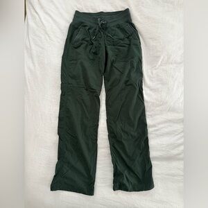 lululemon athletica Dark Green Dance Studio Pant